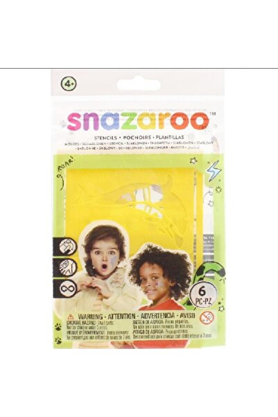 Snazaroo إكسسوار فني للوجه والجسم من قوالب قوس قزح