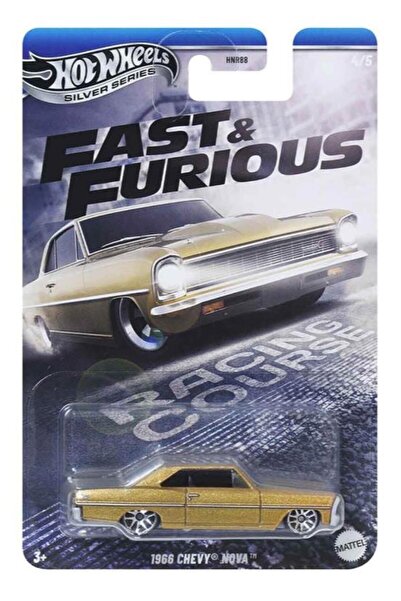 HOT WHEELS Fast & Furious Temalı Arabalar HNR88 JBY42 1966 Chevy Nova