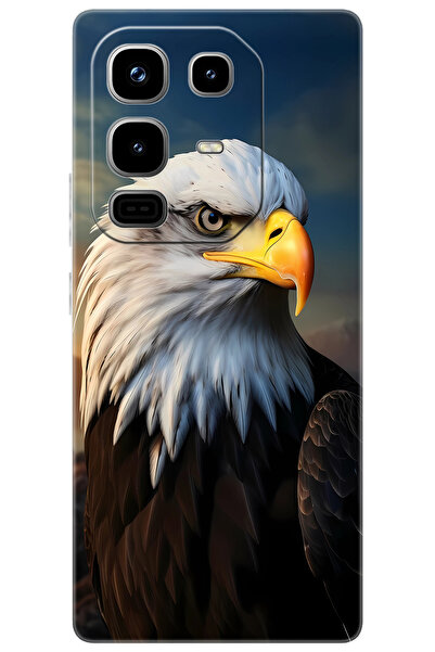 Ceppare iNfinix Note 50 PRO 4G (X6855) Uyumlu Kılıf Desen Baskılı Silikon Kartal STK:687 CP-pF7iHLr