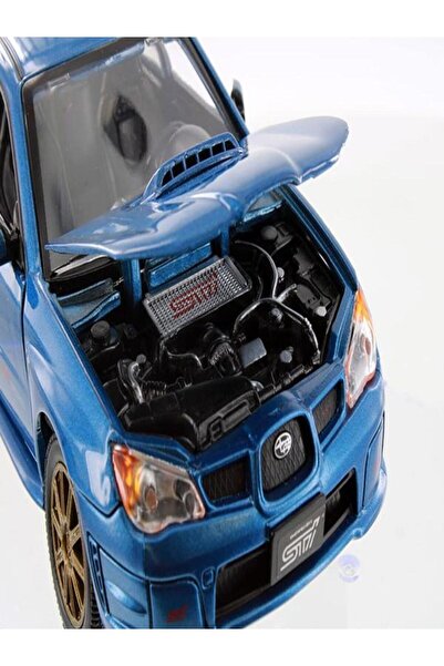 Mıncır Shop 1:24 Scale Metal Subaru Impreza Wrx Sti Model Car - Collectible Diecast Car