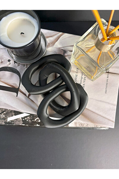 Gragold3Design Dekoratif Zincir Obje – Şık Masa & Raf Süs Aksesuarı