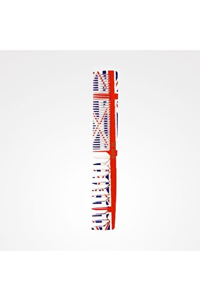 Zzmen Pieptene pentru Freza Barbati Model "Oblique Base" - Union Jack - Double Pins Cutting Comb No. 03 -