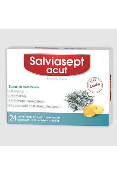 Other Salviasept Acut fara zahar, 24 comprimate, Zdrovit
