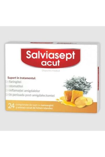 Other Salviasept Acut, 24 comprimate, Zdrovit