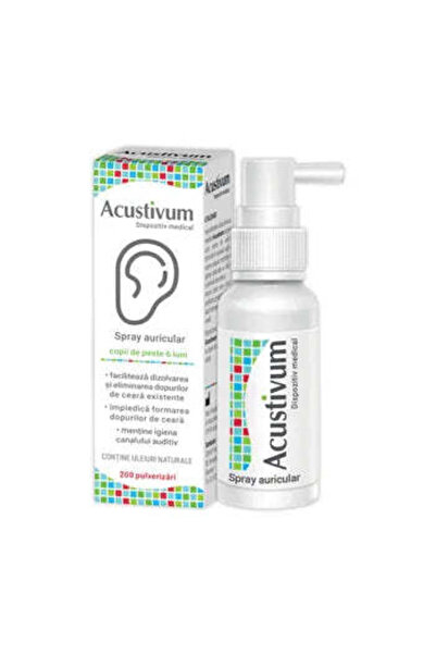 Other Σπρέι υγιεινής αυτιών Zdrovit Acustivum Auricular Spray, 20ml, Zdrovit