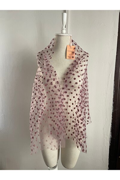 Nurcanilirboutique Üste atmalık hafif ve zarif omuz şalı & Tamamlayıcı tül