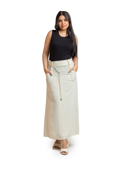 SUGA Boho Chic Midi Skirt