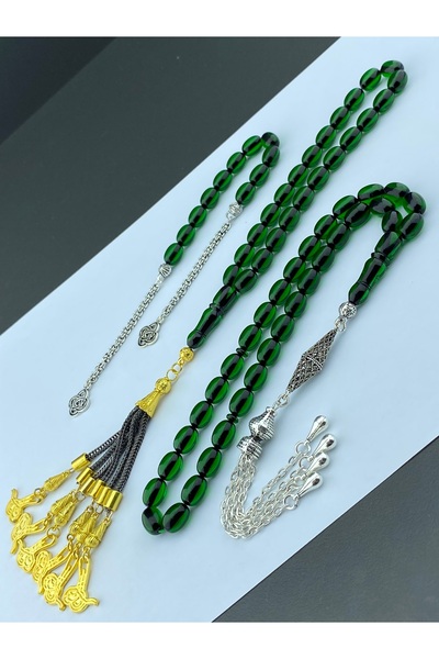 Tesbih Store مجموعة كبسولات كستناء نارية مقطوعة من 3 قطع (33 لوك، ماسكوت وزازا)