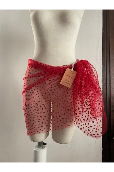 Nurcanilirboutique Adjustable with Ties Pareo & Stage Skirt & Skirt