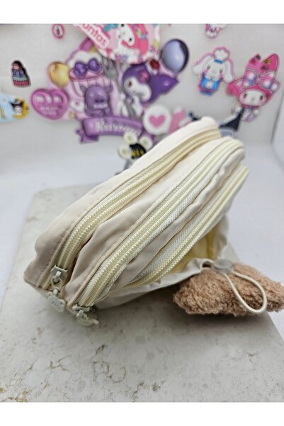 Meyra Accessories Special Canvas Large-Capacity Pen Holder Wallet Stylishly Designed Cute Gift Wallet Pen Holder