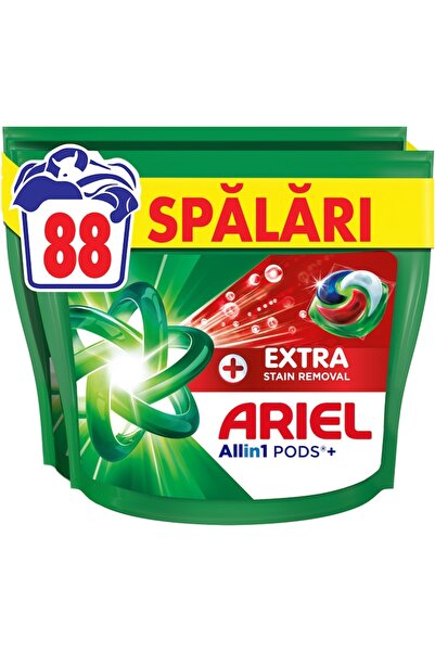 Ariel Detergent de rufe capsule Allin1 PODS + Extra Stain Removal, 88 Spalari
