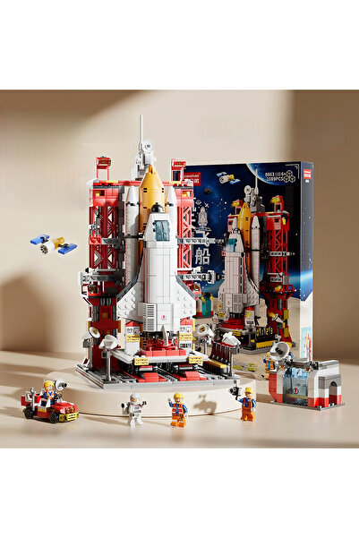 Innovium Innovium™ Spaceship Construction Set, 1089 Pieces, ABS, Dimensions 45.5 ×21×21 CM