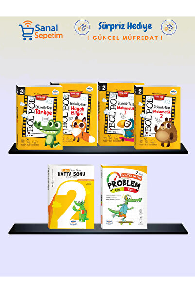 öğretmen evde Öğretmenevde 2. Sınıf Süper İdeal Set 6 Parça (Güncel Müfredat)