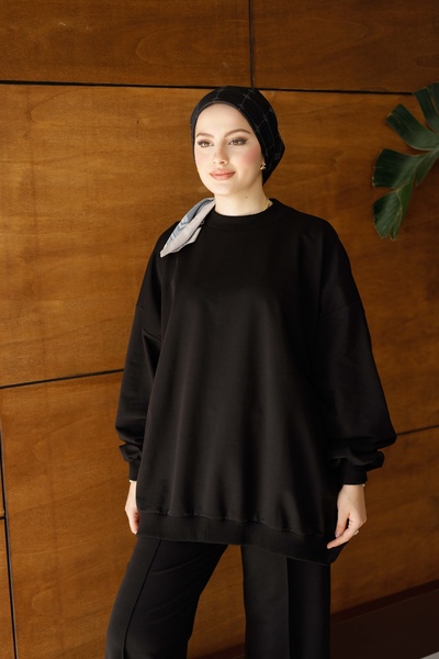 MOONSC Oversize Premium Tracksuit Black