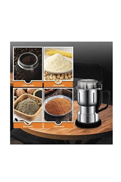 Generic Stainless Steel Spice Grinder Blender Multi-Functional Electric Grinder for Coffee Nuts Grains Herbs