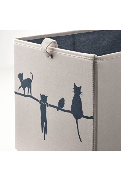 IKEA BARNDRÖM Box, beige, 26 x 37 x 26 cm