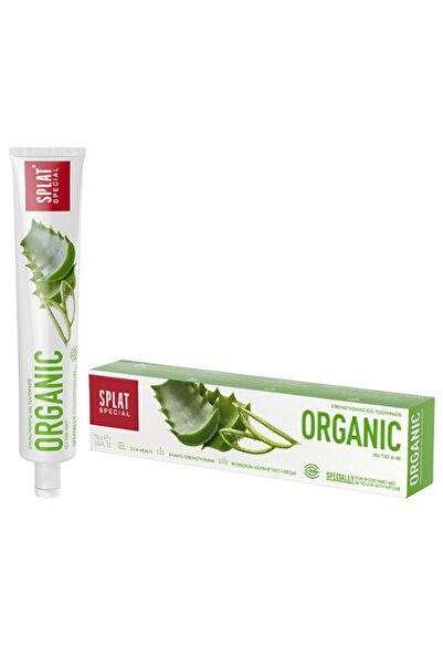Splat Special Organic Aloe Vera Toothpaste 75 ml – Gentle Care with Natural A...