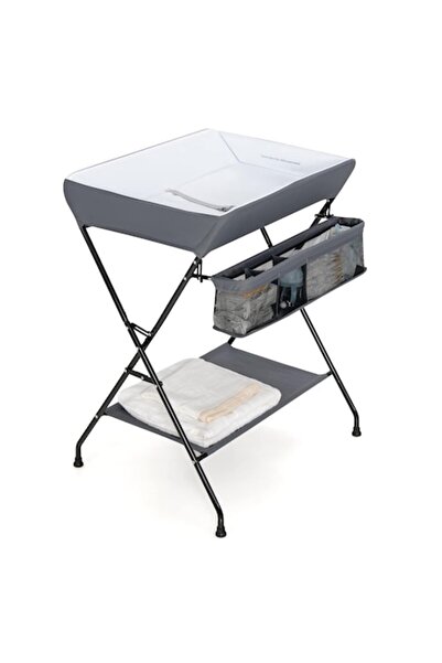 Joynix Masă pliabilă pentru schimbat copii cu raft de depozitare și compartim...