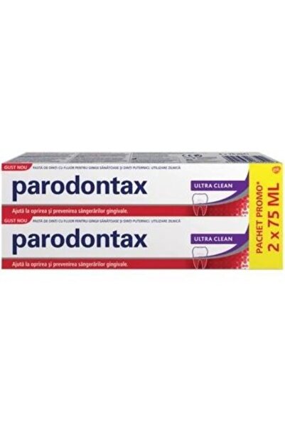 Parodontex Συσκευασία εξαιρετικά καθαρής οδοντόκρεμας, 2 x 75ml, Parodontax