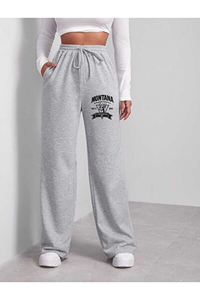 Le Vion Γυναικεία Oversize Montana Print Baggy Sportswear Υψηλής ποιότητας, χ...