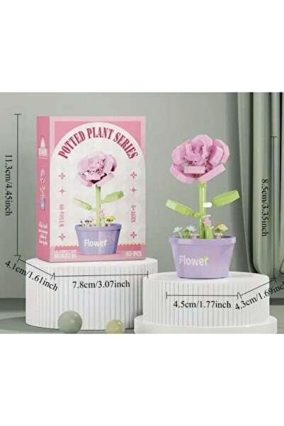 sağlıkçı shopping trend aksesuar Gül Çiçek Temalı Bricks Leg Çiçek Leg Flower