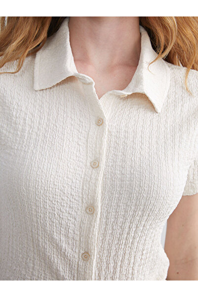 LC Waikiki Women's Textured Shirt