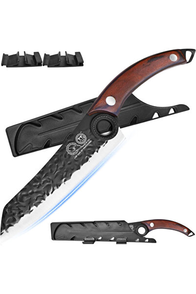 XYJ Professional forged knife, cleaver made of high carbon steel