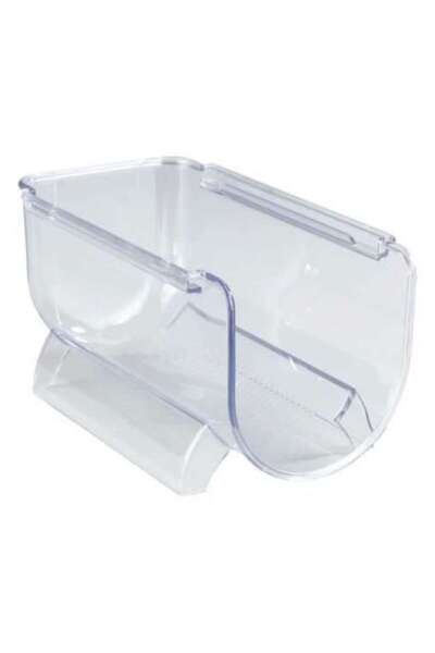 FRANDIS Refrigerator Food Storage Box, Frandis, Stackable, Transparent Plastic, 20.3x11x10.5 cm