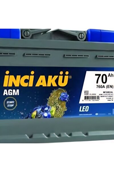 İNCİ AKÜ İnci akü 70 AH AGM serisi