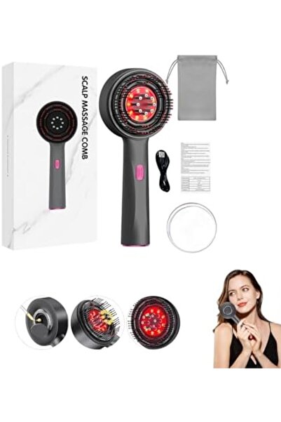 Beauenty 3 In 1 Electric Hair Oil Applicator Scalp Massager Comb, With Applicator Waterproof Head Sc