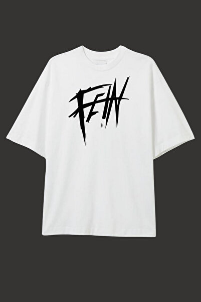 Dupe Design تي شيرت فاين ترافيس سكوت مطبوع كبير الحجم للجنسين