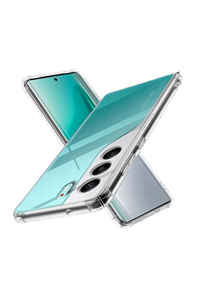 HANPORIUM Tecno Camon 40 Pro 5G CM7 Uyumlu Şeffaf Silikon Kılıf - Kamera Koru...