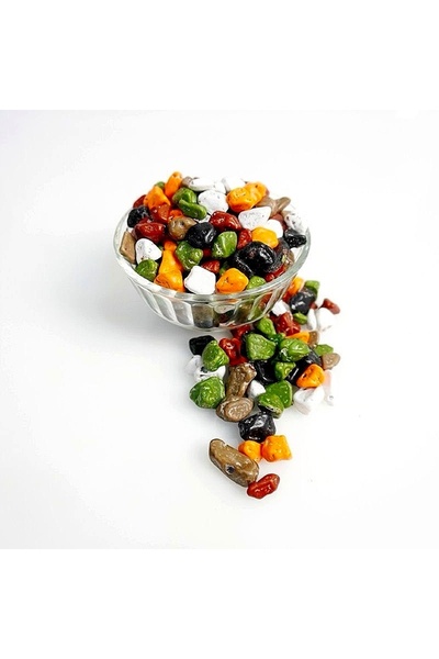 SPİL Renkli Çakıl Taşı Çikolata Draje Şeker 500 gram