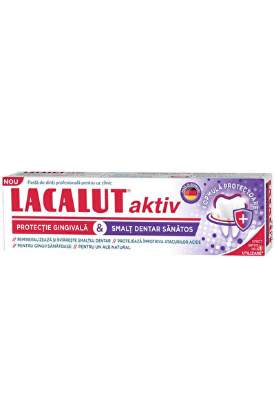 lacalut Toothpaste Gingival Protection and Healthy Tooth Enamel, 75ml,