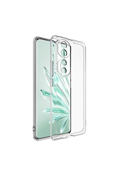 HANPORIUM Honor 70 Uyumlu Şeffaf Silikon Kılıf - Kamera Korumalı Esnek Tam Ko...
