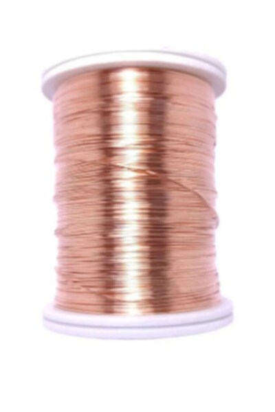 ForWhat Bobină de sârmă de cupru de 25 mT pentru birou, acasă, birou, hobby, atelier de cusut