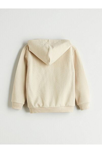 LC Waikiki LCW Kids YENİ SEZON Kapüşonlu Erkek Çocuk Pike Hırka