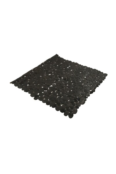 FRANDIS Covoraș de baie antiderapant, Frandis, 50x50 cm, material PVC, negru