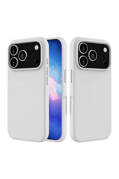 HANPORIUM حافظة سيليكون متوافقة مع هاتف Apple iPhone 17 Pro Max - غطاء حماية ...