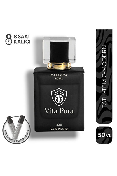 CARLOTA Royal Vita Pura Erkek Parfüm 50 ML Eau De Parfum Kalıcı Lüks Koku