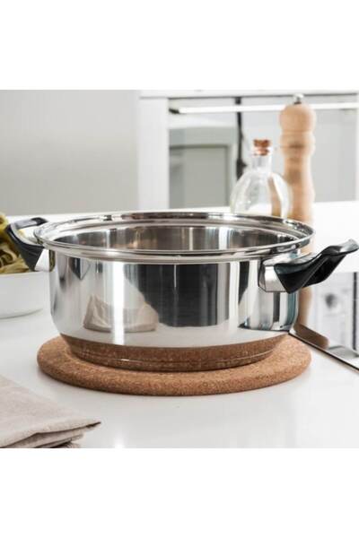 MaxDeco Cork Trivet for Hot Pots Set 2 pcs