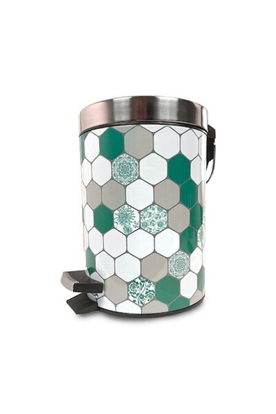 FRANDIS 3L Trash Can, Frandis, Multicolor