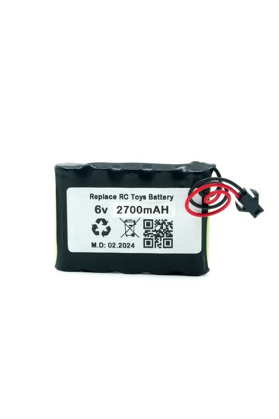 TNL 6v 2700mAh Oyuncak Araba Bataryası Siyah Soketli