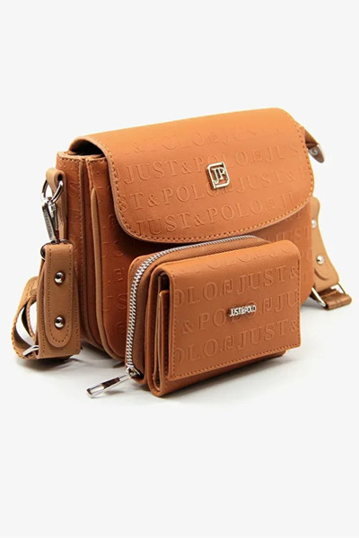 Just Polo Women's Stylish Hand & Shoulder Bag and Wallet Combination Shopper ...