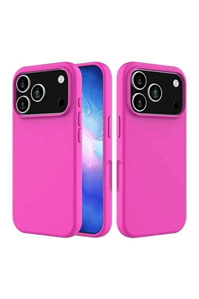 HANPORIUM حافظة سيليكون متوافقة مع هاتف Apple iPhone 17 Pro - غطاء حماية كامل...