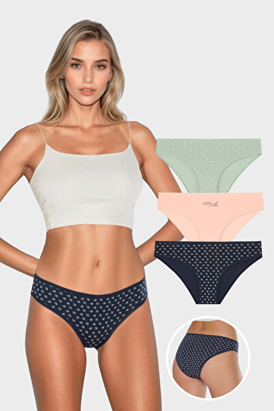 Gawzera بيكيني بيراك 11834 ستاندرد مكون من 3 قطع، ملابس داخلية مريحة وأنيقة