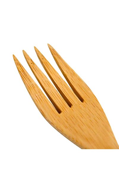 FRANDIS Set 6 Bamboo Forks, Reusable, Frandis, , Model 011230