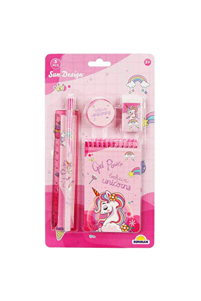 My Reality Fashion مجموعة قرطاسية نيساورلد مكونة من 5 قطع