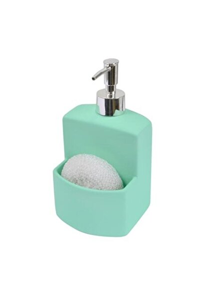 FRANDIS Dozator de detergent lichid cu suport pentru burete, Frandis, ceramic...