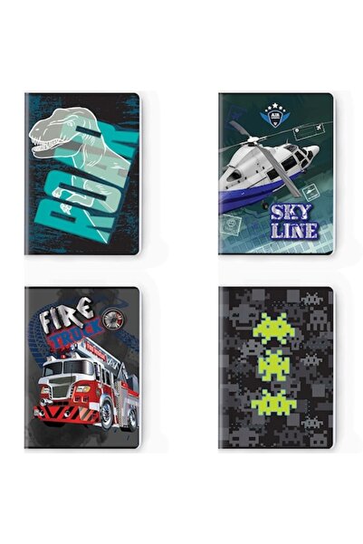 S COOL Set caiet S-cool, A5, 52 file, 75g, dictando, Premium, Boys Collection, 10 buc/set